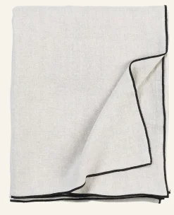 Linneduk natur - 160x350 cm