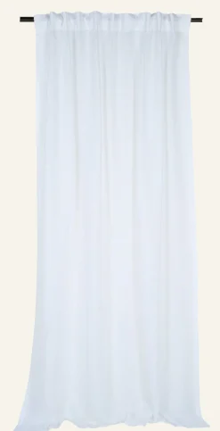 Linnegardin vit - 140x300 cm