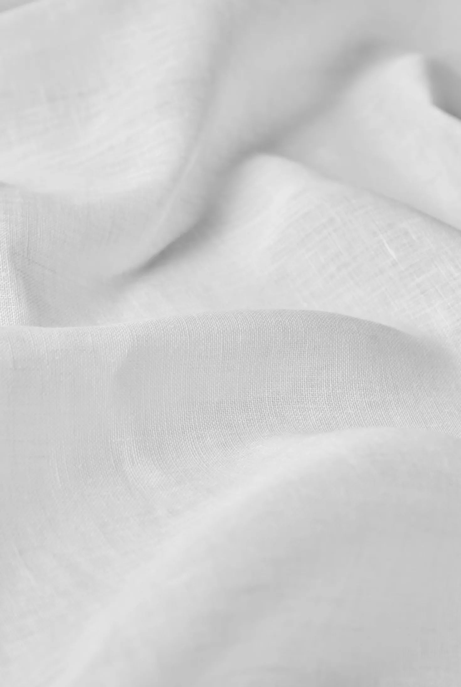 Linnegardin vit - 140x300 cm