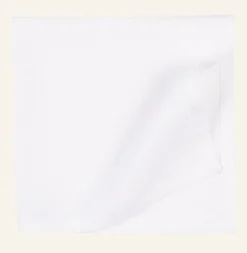 Linneservett  vit - 47x47 cm
