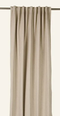 Ljusdämpande gardin beige - 140x240cm 7cm