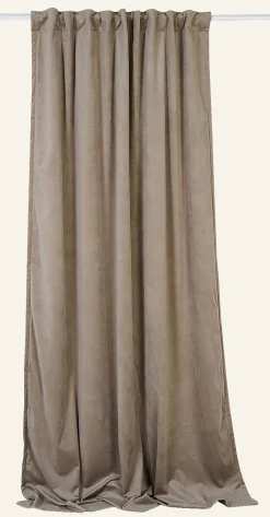 Ljusdämpande gardin taupe - 140x240cm 7cm