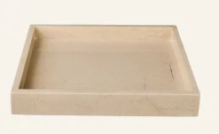 Ljusfat beige - 23x23x3 cm