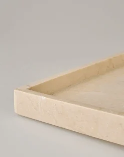 Ljusfat beige - 23x23x3 cm