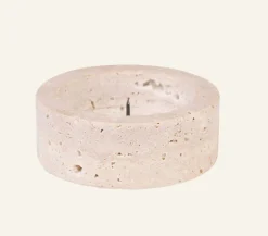 Ljushållare beige - ø7x2,5 cm