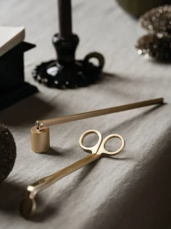Ljussläckare guld - 18 cm