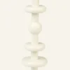 Ljusstake beige - 9x9x30,8 cm