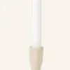 Ljusstake beige - 10x8x15 cm