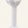 Ljusstake offwhite - 8x8x9,3 cm