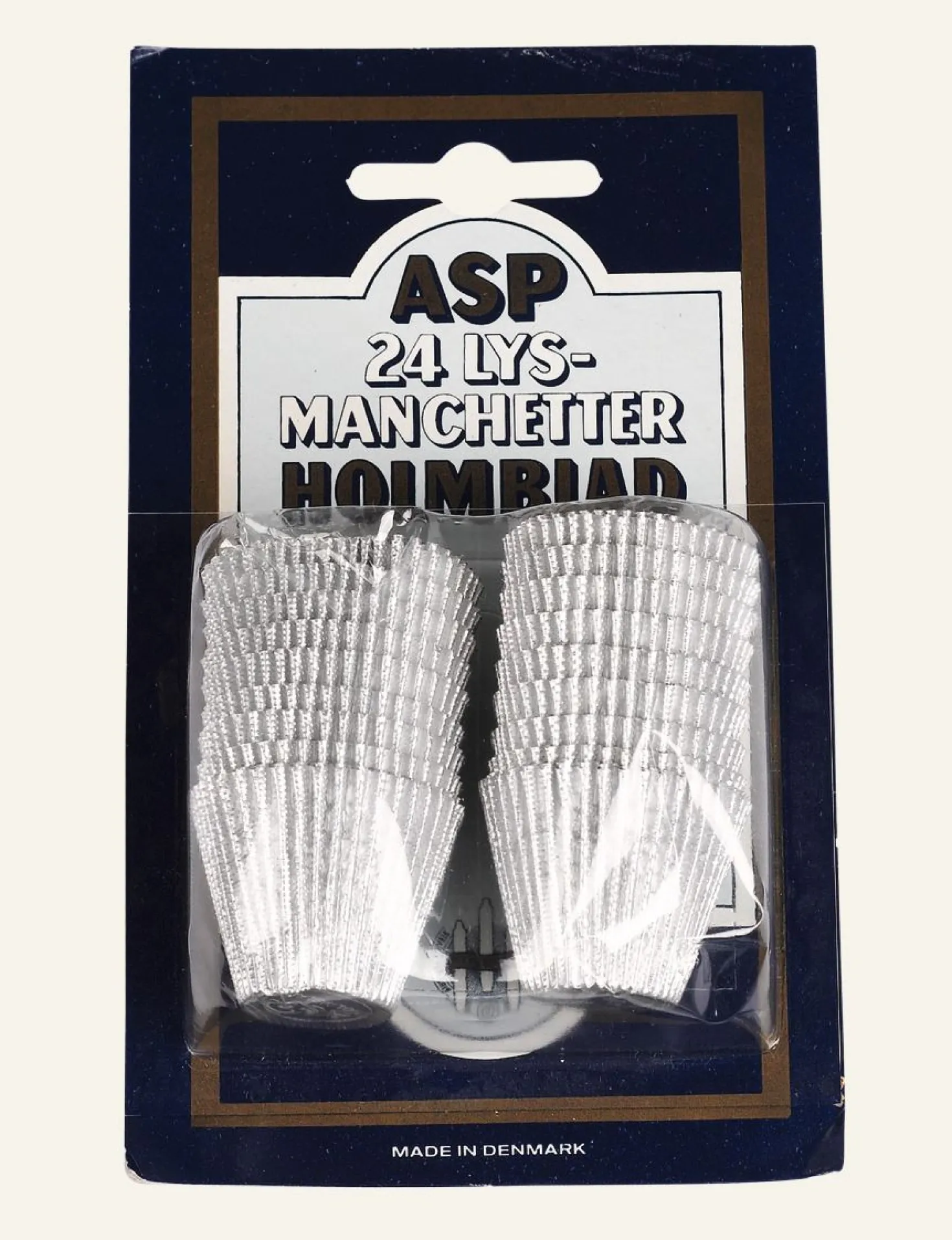Manschetter silver - 24 stk