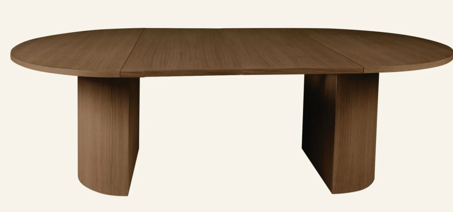 Matbord brun - ø127 cm