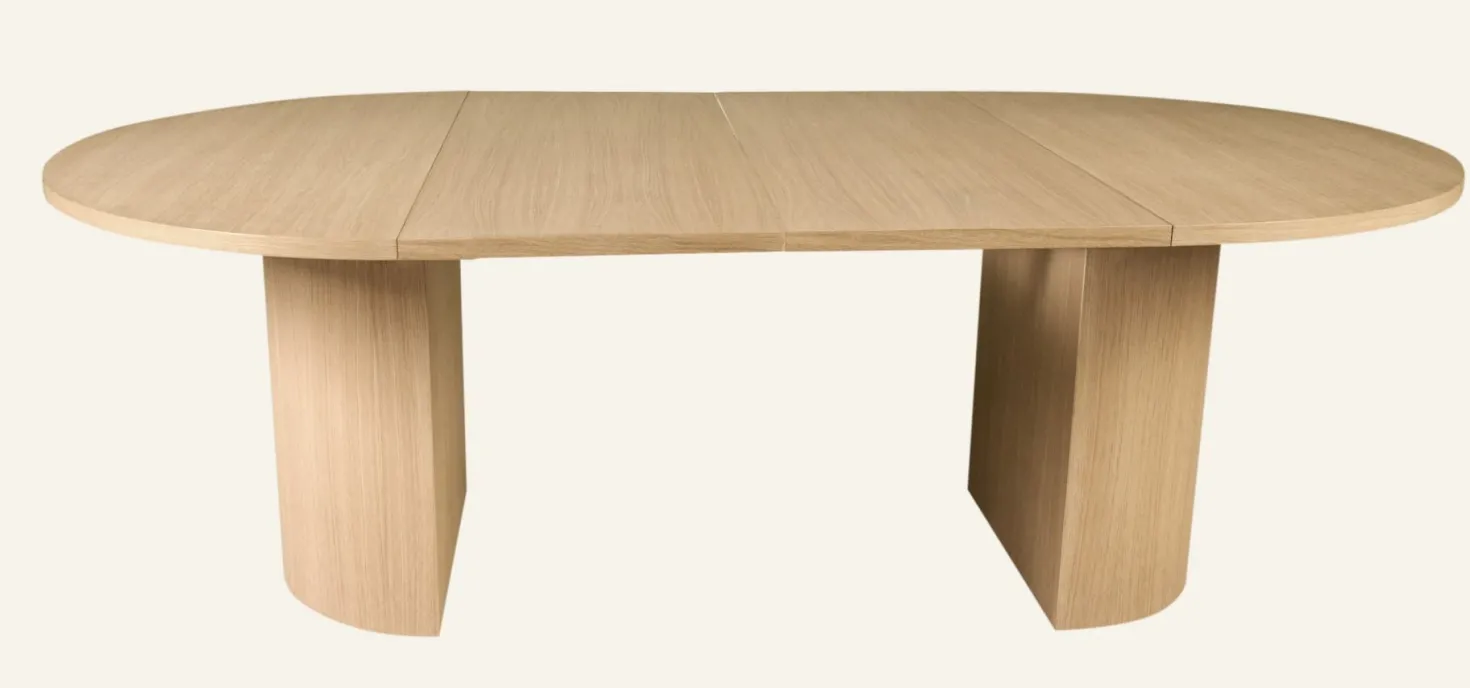 Matbord natur - ø127 cm