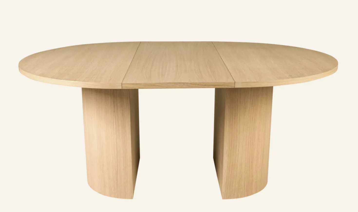 Matbord natur - ø127 cm