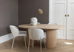 Matbord natur - ø127 cm