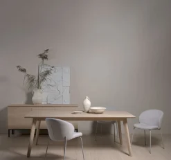 Matstol ljusbeige - 57x49.5x80 cm