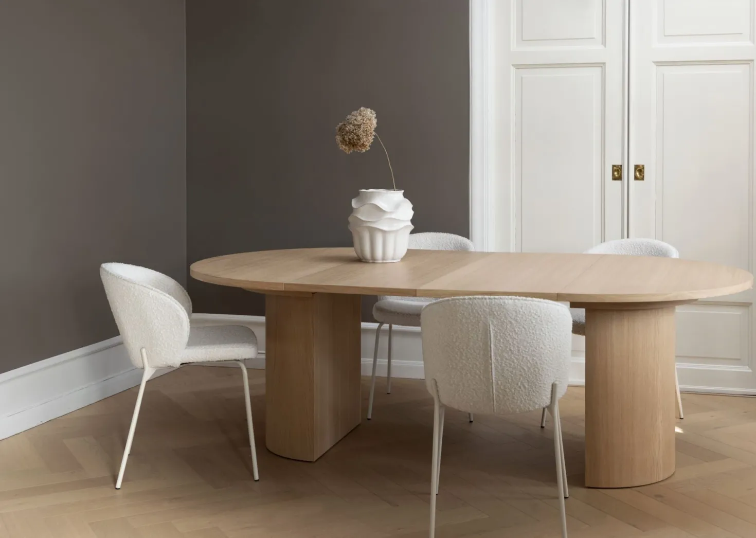 Matstol multi/beige - 57x49.5x80 cm