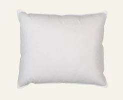 Medelhög dun och fjäderkudde vit - 50x60 cm