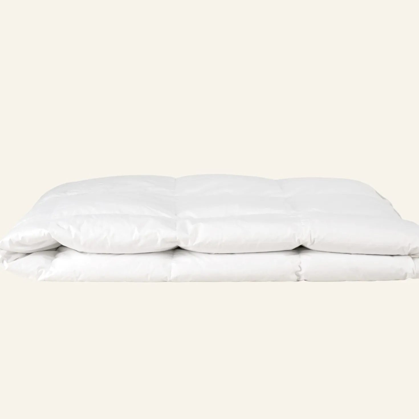 Medelvarmt duntäcke vit - 150x210 cm