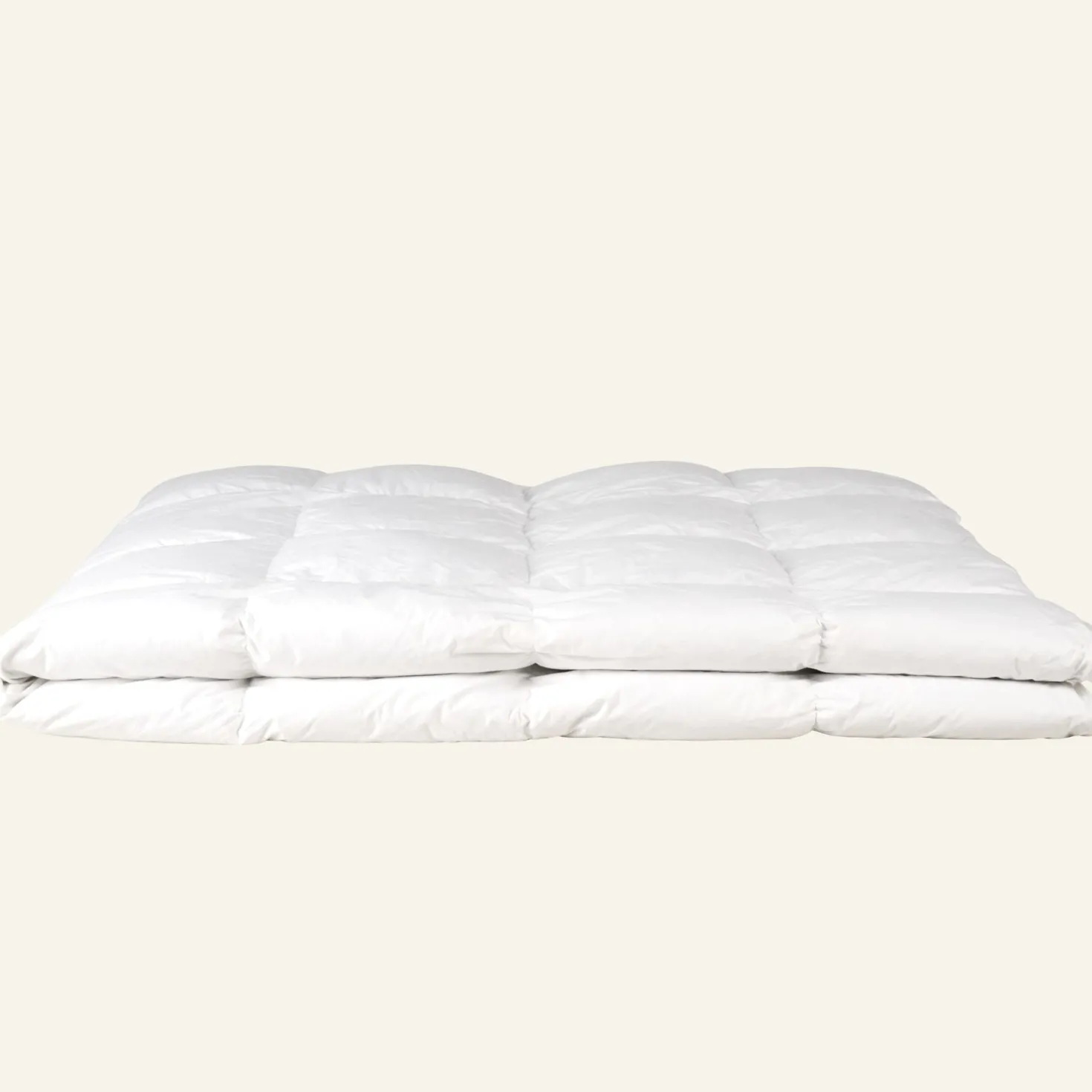 Medelvarmt duntäcke vit - 150x210 cm