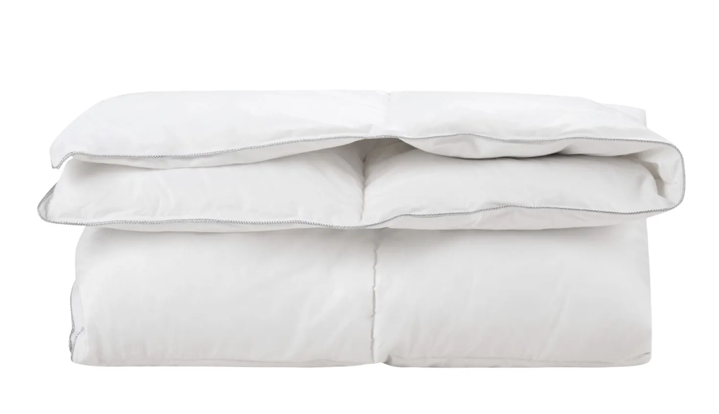 Medelvarmt duntäcke vit - 150x210 cm