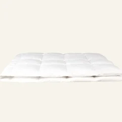 Medelvarmt fjäder- och duntäcke vit - 150x210 cm