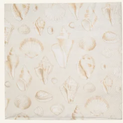 Middagsservetter multi/beige - 40x40 cm