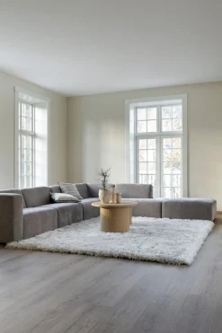 Modul öppen ände höger grå - 134x93x73 cm