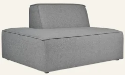 Modul öppen ände vänster grå - 134x93x73 cm