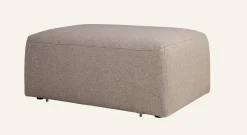 Modul puff beige - 93x64x44 cm