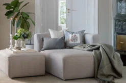 Modul puff beige - 93x64x44 cm