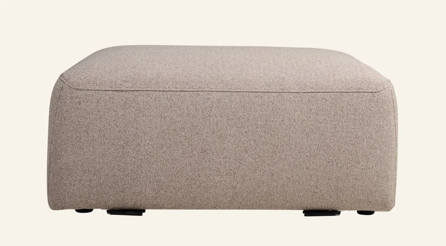 Modul puff beige - 93x64x44 cm