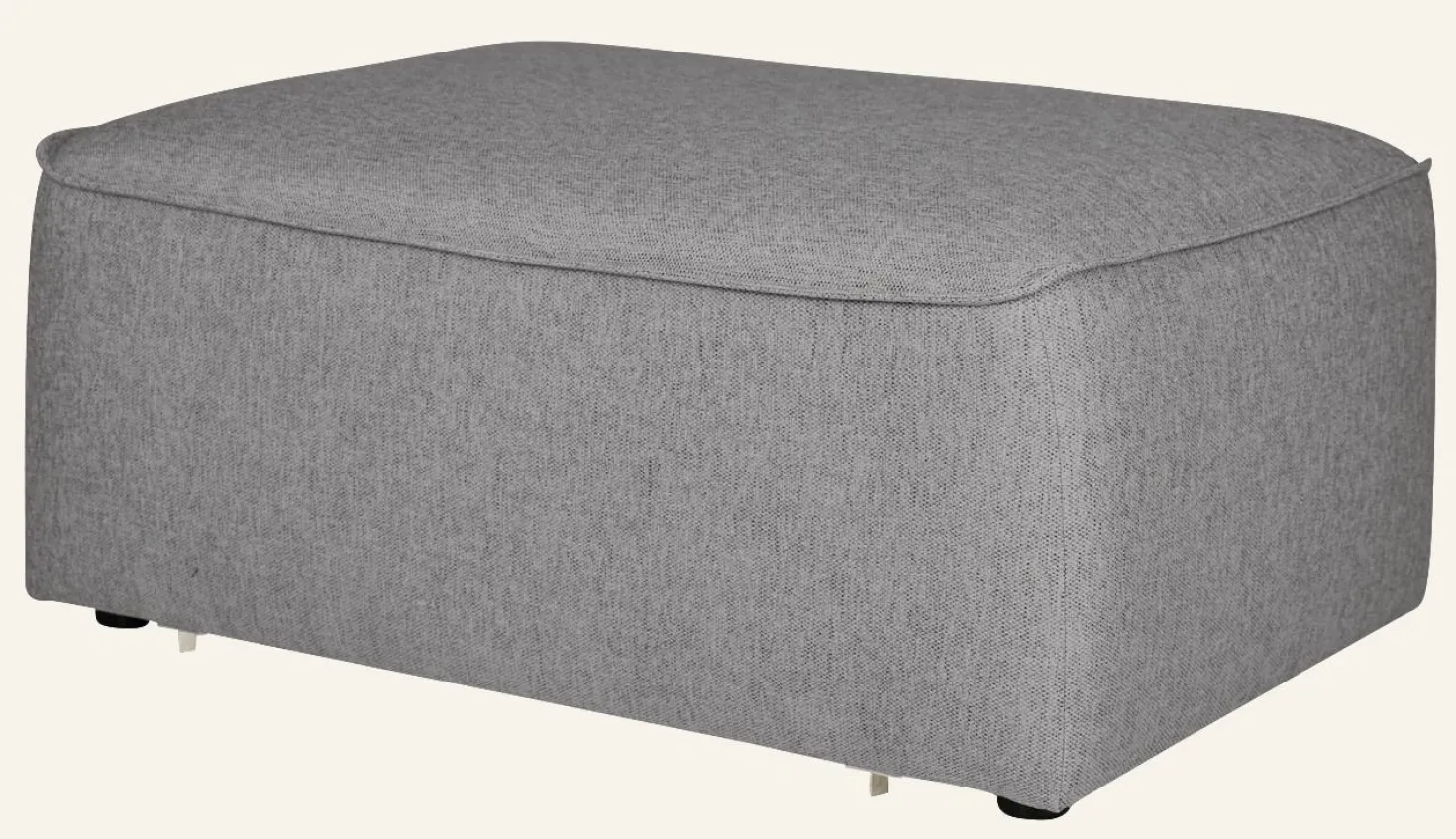 Modul puff grå - 93x64x44 cm