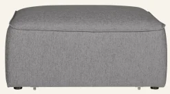 Modul puff grå - 93x64x44 cm