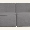 Modul schäslong höger grå - 154x114x73 cm