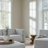 Modul schäslong höger natur - 154x114x73 cm