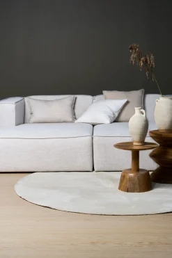Modul schäslong höger natur - 154x114x73 cm