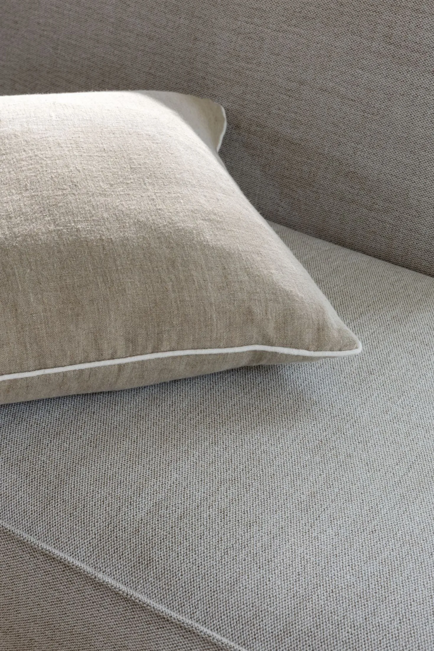 Modul schäslong höger natur - 154x114x73 cm