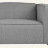 Modul 1,5-sits armstöd höger grå - 110x93x73 cm
