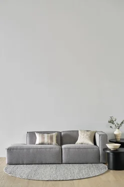 Modul 1,5-sits armstöd höger grå - 110x93x73 cm