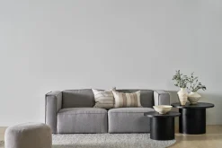 Modul 1,5-sits armstöd höger grå - 110x93x73 cm