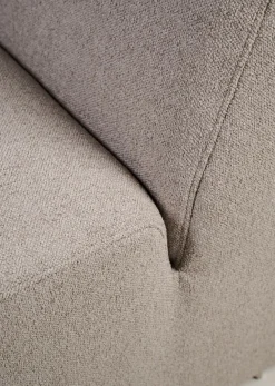 Modul 1,5-sits med vänster armstöd beige - 110x93x73 cm