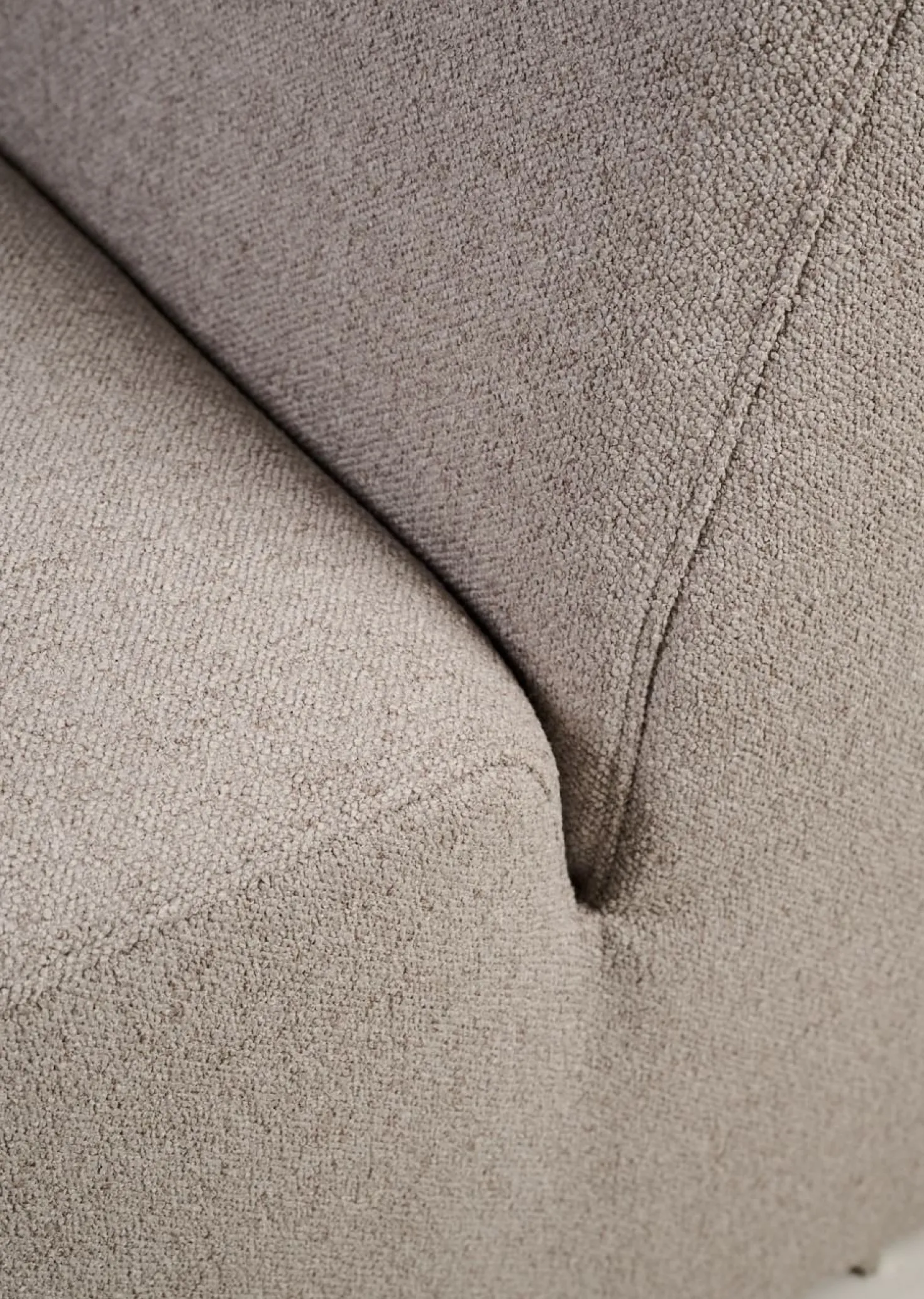 Modul 1,5-sits med vänster armstöd beige - 110x93x73 cm