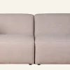 Modulsoffa 2 delar armstöd beige - 220x93x73 cm