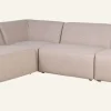 Modulsoffa 4 delar öppen ände vänster beige - 293x227x73 cm