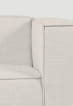 Modulsoffa 2 delar schäslong vänster natur - 224x154x73 cm