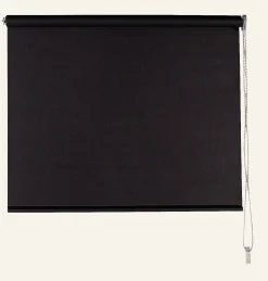 Mörkläggande rullgardin svart - 140x185 cm