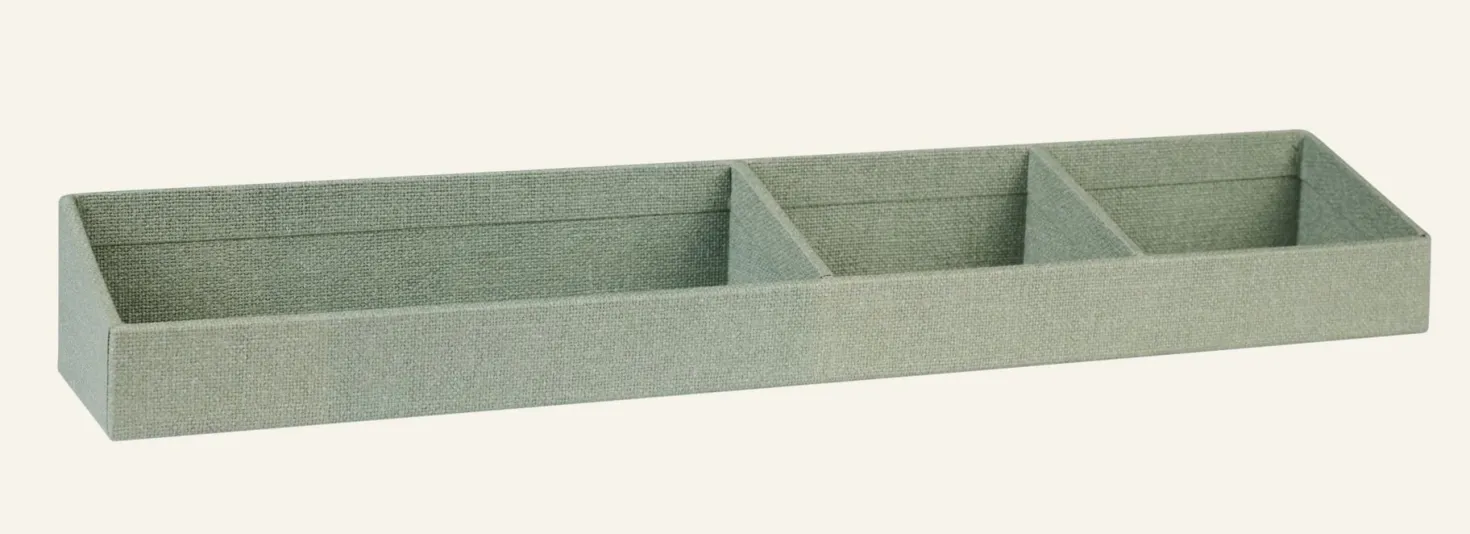 Organizer ljusgrön - 7x40x5 cm