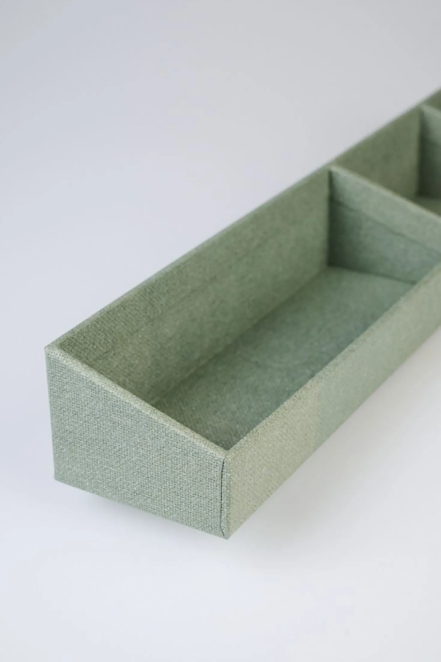 Organizer ljusgrön - 7x40x5 cm