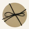 4-pack glasunderlägg sand - ø10 cm