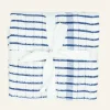 2-pack kökshanddukar blå - 50x70 cm
